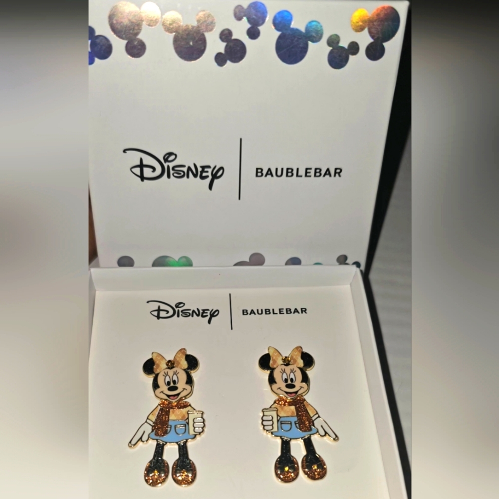 BaubleBar Minnie Mouse Earrings